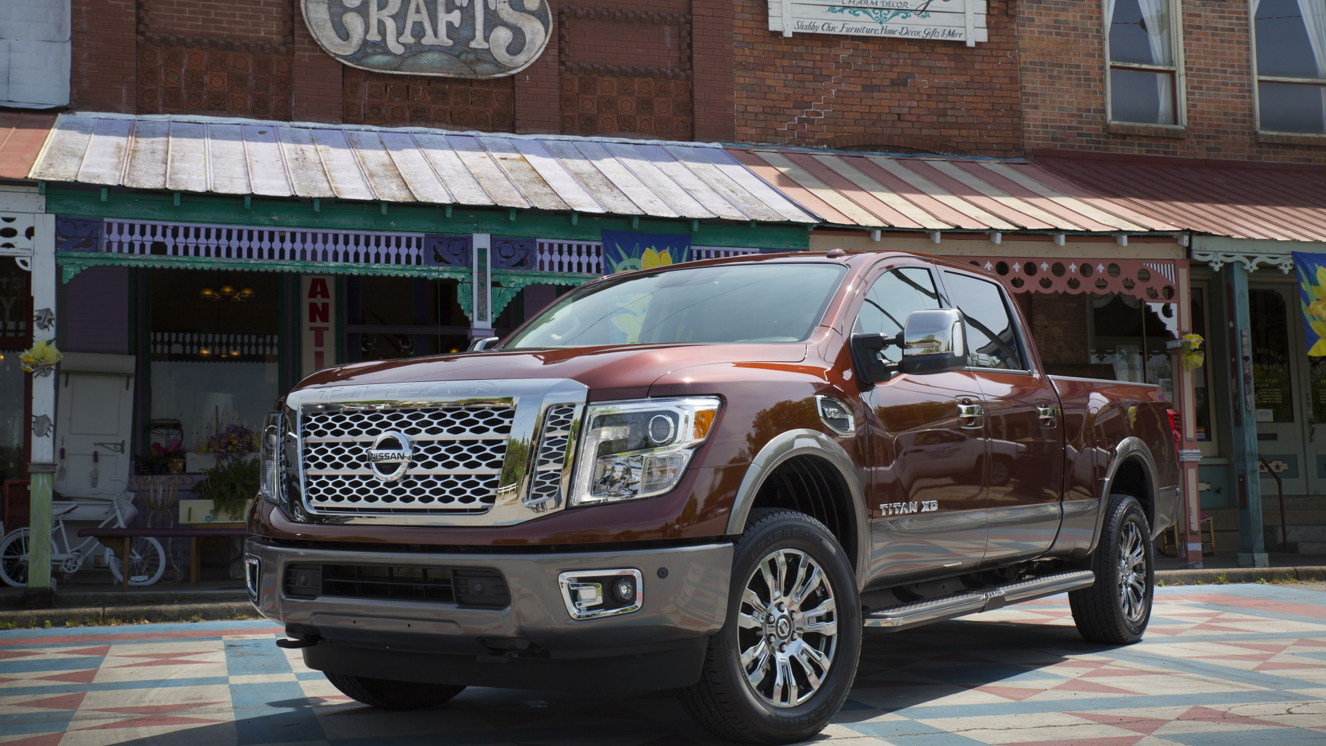 Фото 9 — Nissan Titan: американский пикап с мощным двигателем и внушительной грузоподъемностью